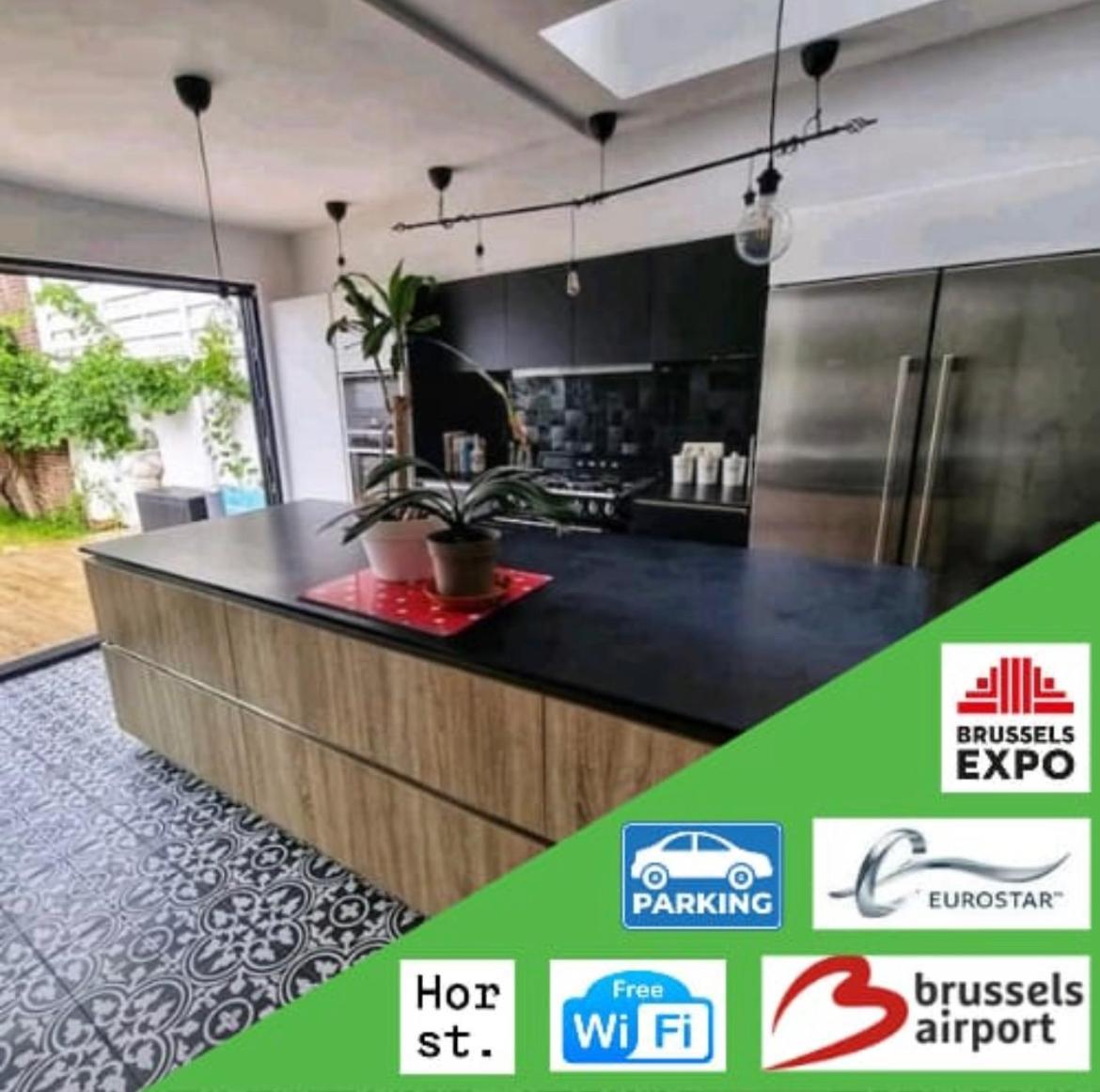 Appartement 3 Chambres Centre Vilvoorde Bruxelles Brusselsairport Expo Nato Anvers Wifi Free Parking Exteriér fotografie